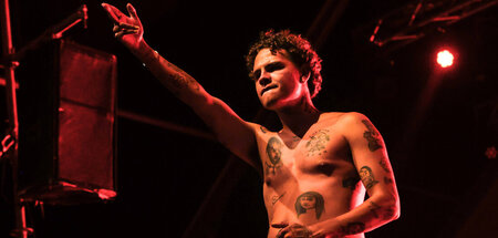 Peng, du bist tot: Rapper Slowthai (Mailand, 2022)