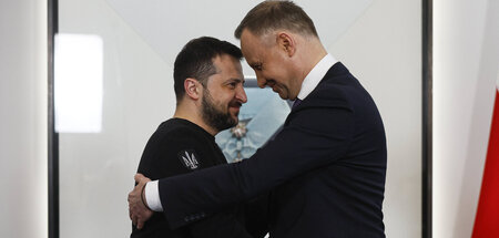 Den »Weißer-Adler-Orden« kann sich Wolodimir Selenskij (l.) künf...