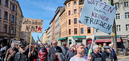 Ostermarsch der Friedensbewegung im vergangenen Jahr in Berlin