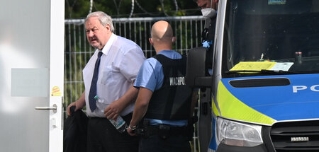 Damals noch recht frisch: Angeklagter Steueranwalt Hanno Berger ...