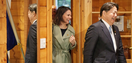 Hüter der »internationalen Ordnung«: Außenministerin Baerbock mi...