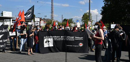 Solidaritätskundgebung für Samuel Kofi Yeboah zum 30. Jahrestag ...