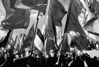 Hamas-Siegesparade in Chan Junis