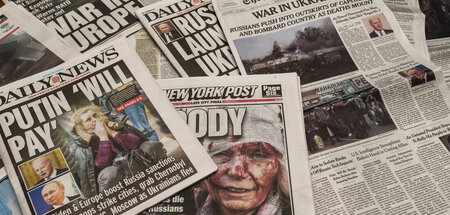 Von der Regenbogenpresse ist nur noch mehr Kriegsgeschrei zu erw...