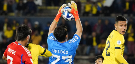 Chile gegen Ecuador bei der Südamerikameisterschaft der U-17-Jun...