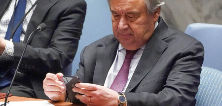 USA lesen mit. UN-Generalsekretär António Guterres hat sich darü...