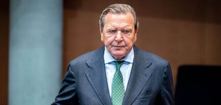Hat in der Hauptstadt nicht mehr viele Freunde: Gerhard Schröder... Hat in der Hauptstadt nicht mehr viele Freunde: Gerhard Schröder...