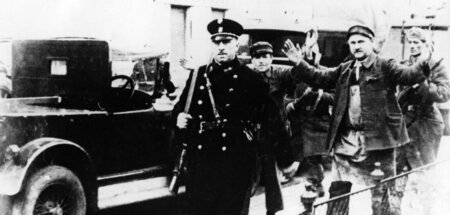 Verhaftete Sozialdemokraten in Wien im Februar 1934 Verhaftete Sozialdemokraten in Wien im Februar 1934