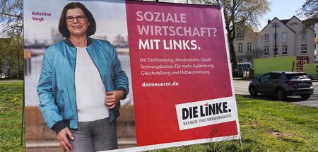 »Das neue Rot«: Spitzenkandidatin Kristina Vogt ist derzeit Sena...