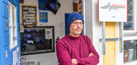 Andreas Reimann, Geschäftsführer von Radio Dreyeckland (Freiburg...