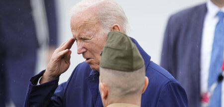 Joseph Biden auf einem US-Stützpunkt in Japan (Iwakuni, 18.5.202...