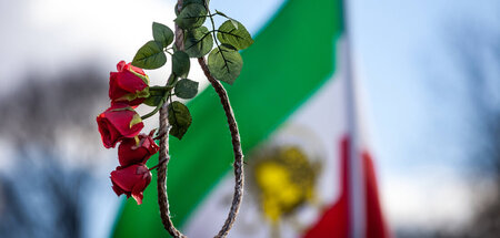 Protest gegen die Hinrichtungen des Islamischen Regimes in Washi...