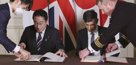 Bilaterale Verteidigungskooperation zwischen Japan und Großbrita...