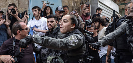 »Jerusalem-Tag«: Israelische Polizei stellt sich Kundgebung der ... »Jerusalem-Tag«: Israelische Polizei stellt sich Kundgebung der ...
