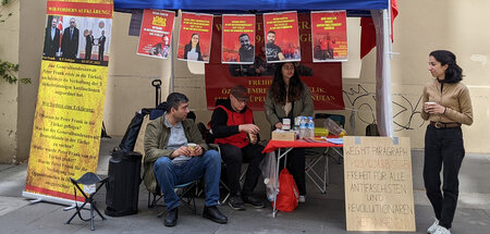 Zehn Kilo verloren: Hungerstreik als Protestform (Berlin, 25.5.2...