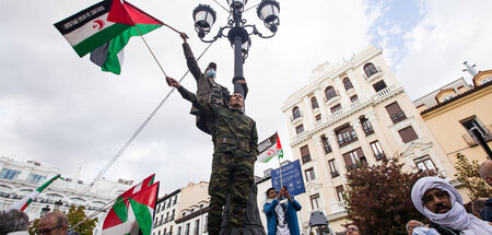 Für die Freiheit der Westsahara: Demonstration anlässlich des 47...