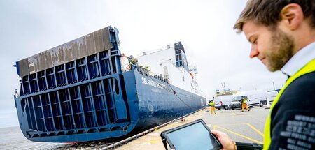 Das System »Smart-Kai« in Cuxhaven besteht aus lasergestützten S... Das System »Smart-Kai« in Cuxhaven besteht aus lasergestützten S...