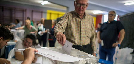 Sozialdemokraten abgestraft: Stimmabgabe im andalusischen Málaga... Sozialdemokraten abgestraft: Stimmabgabe im andalusischen Málaga...