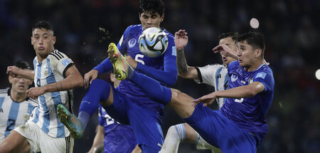 Ob Ballerino oder Balltreter: Hoch das Bein! (Argentinien vs. Us...