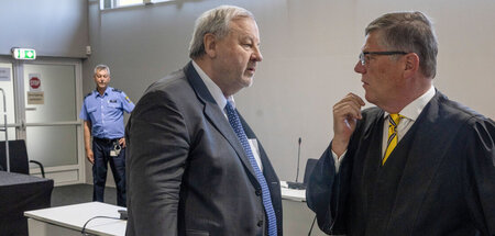 Mit Kopfschütteln und einer Revisionsankündigung nahm Hanno Berg...