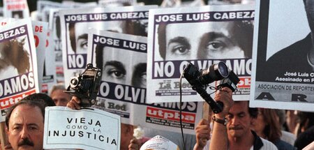 Protest für Pressefreiheit: Argentinier erinnern an die Ermordun...