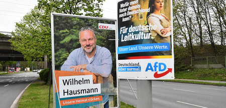 Nicht nur im Wahlkampf konkurrieren die beiden Parteien um recht...