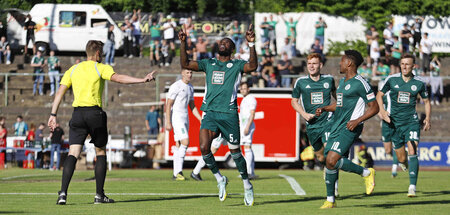 Entscheidungsspiel Sparkassen-Pokal Saarland: José-Junior Matuwi...