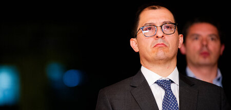 Oberster Ankläger: Der kolumbianische Generalstaatsanwalt Franci... Oberster Ankläger: Der kolumbianische Generalstaatsanwalt Franci...