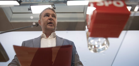 Doch noch neuer Parteichef geworden: Der SPÖ-Linke Andreas Bable... Doch noch neuer Parteichef geworden: Der SPÖ-Linke Andreas Bable...
