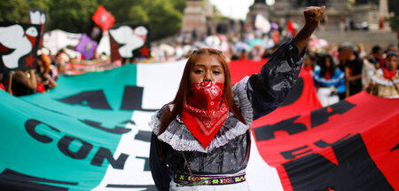 Die indigenen Gemeinschaften in Chiapas lassen sich nicht unterk...