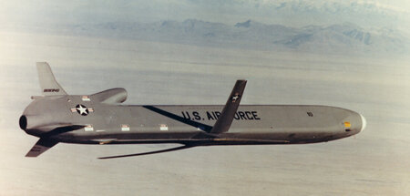 Testflug eines Cruise Missile über New Mexico