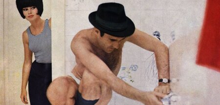 Szenen einer Ehe: Brigitte Bardot (mit schwarzer Louise-Brooks-P...