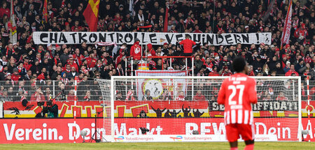 Auch im Visier: Anhänger von Fußballvereinen wie dem 1. FC Union...