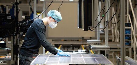 Meyer Burger ist der einzige industrielle Erzeuger von Solarzell...
