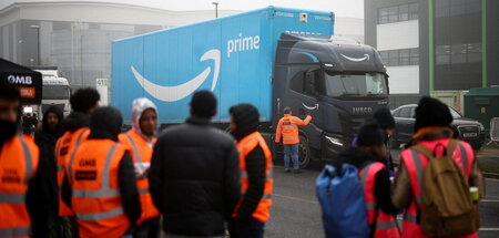 Am 25. Januar 2023 streikten die Lageristen in Coventry das erst...