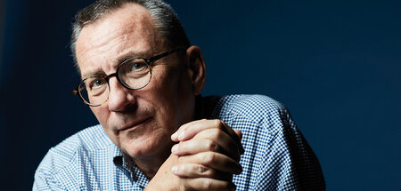 Leichter Spott: Krimiautor Jérôme Leroy