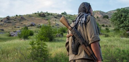 Guerillakämpfer der PKK in den Kandilbergen