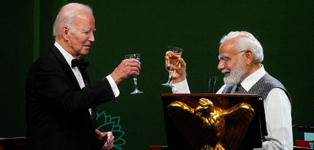 Zum Wohl auch ohne Alkohol: Hindu-Nationalisten wie Indiens Prem...