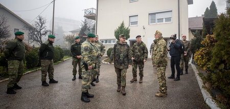 Eröffnung eines Verbindungsbüros der Bundeswehr in Bosnien-Herze