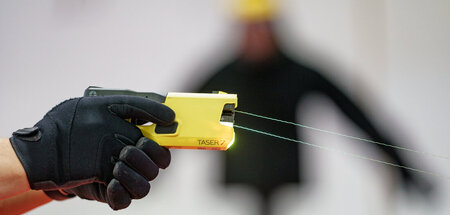 Ihr Einsatz kann tödlich enden: Elektroimpulswaffe vom Typ »Tase...