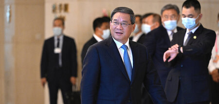 Fordert eine »offene Weltwirtschaft«: Chinas Ministerpräsident L...