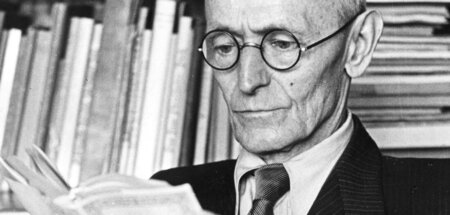 Kein Problem mit dem Alter: Hermann Hesse nahm es sportlich