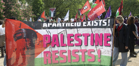 Immer öfter verboten: Propalästinensische Kundgebung in Berlin (...