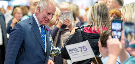 Da schaut auch mal King Karl vorbei: NHS-Geburtstag im Royal Inf... Da schaut auch mal King Karl vorbei: NHS-Geburtstag im Royal Inf...