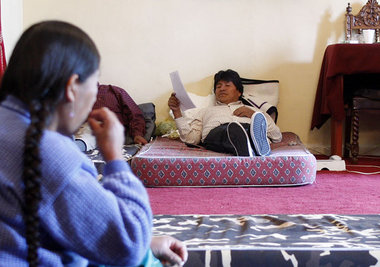 Evo Morales – seit fünf Tagen im Hungerstreik für die Demokratie Evo Morales – seit fünf Tagen im Hungerstreik für die Demokratie