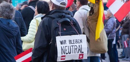 Nicht alle sind von den Regierungsplänen begeistert: Protest geg...