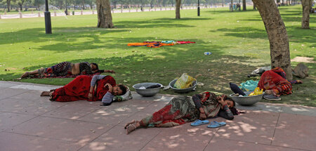 »Nie eine solche Hitze erlebt« – Arbeiterinnen in Delhi, Juni 20...