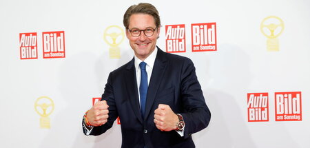 Wo der »Andi« den Most holt: Andreas Scheuer Ende 2021 bei einer...