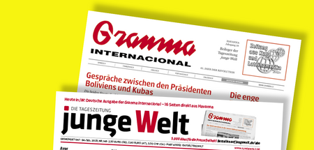 Am 15. Juli in junge Welt: Die deutsche Ausgabe der Granma Inter