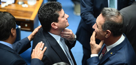 Immer noch mächtig, aber zunehmend unter Druck: Sergio Moro bei ...